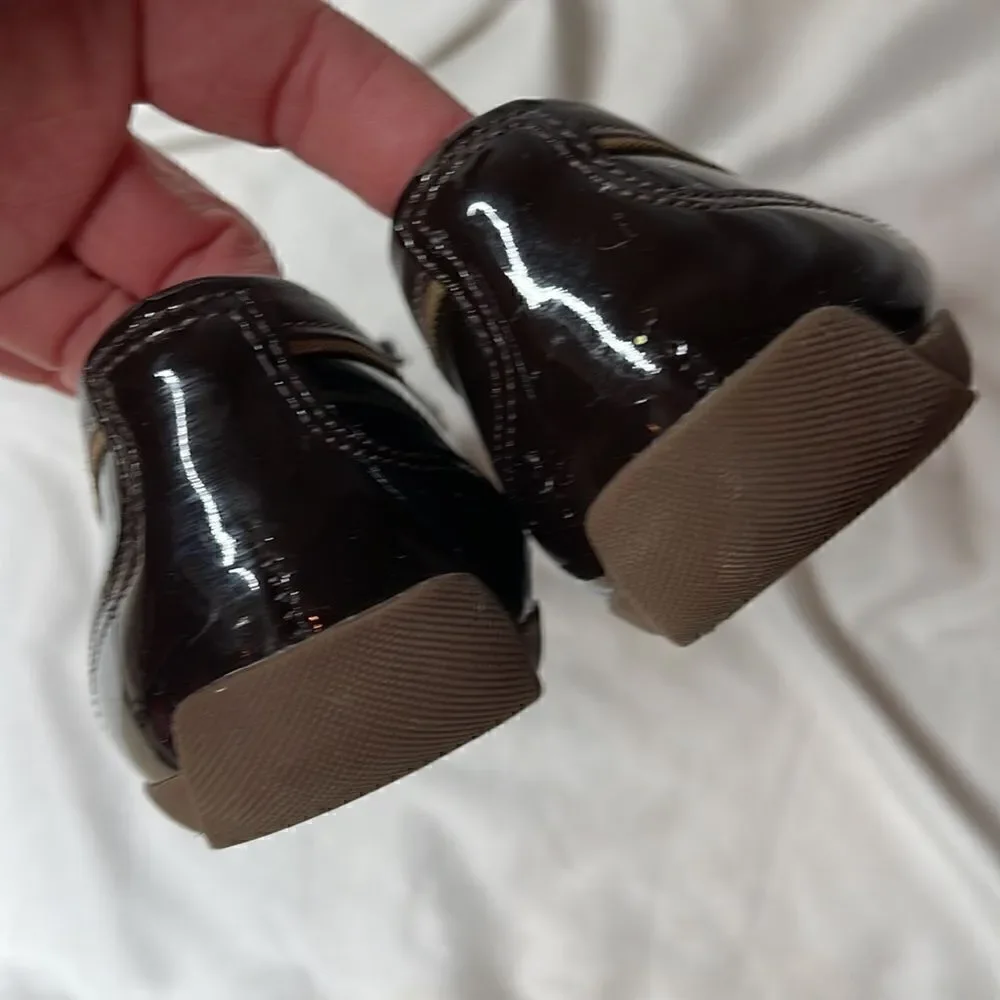 L.L. Bean Brown Coastal Rain Skimmers. Size 8